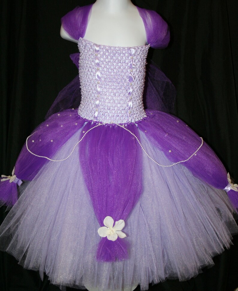 Princess Tutu Dress Sofia The first tutu dress Princess Sofia The First Tutu Dress