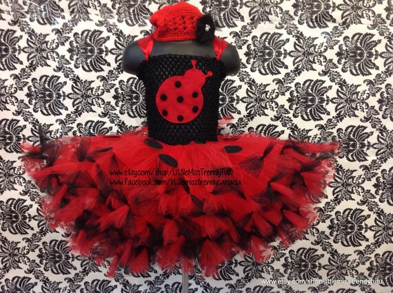 ladybug tutu dress