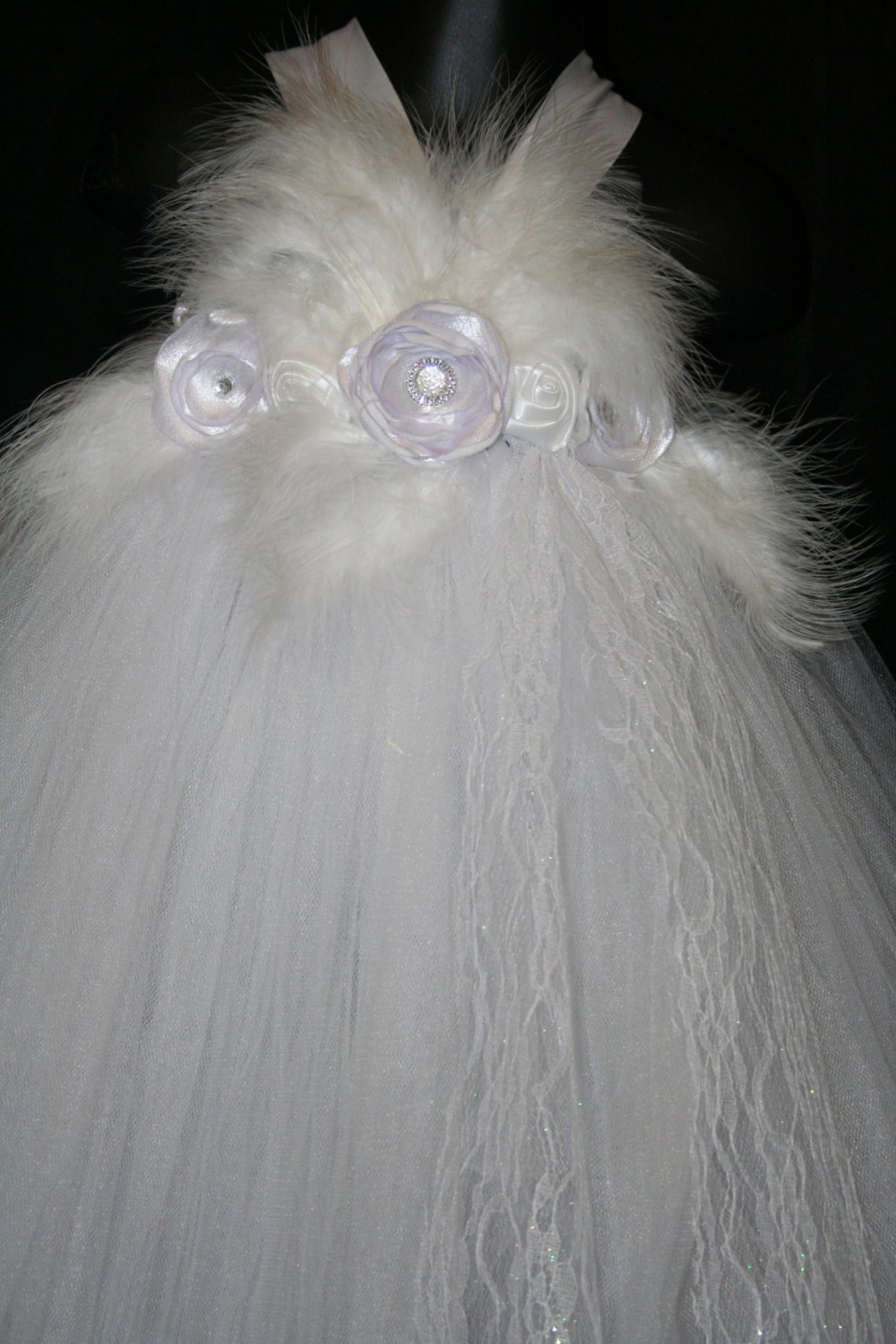 white tutu angel costume