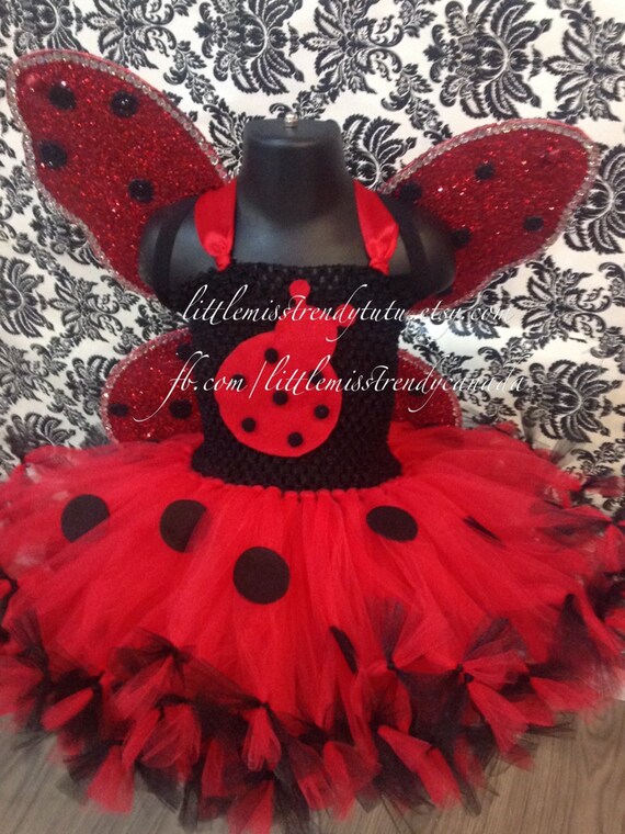 ladybug tutu dress