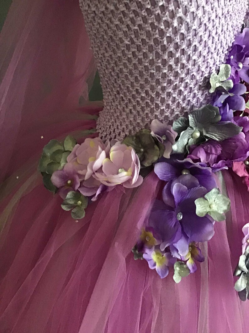 tutu gown flower girl