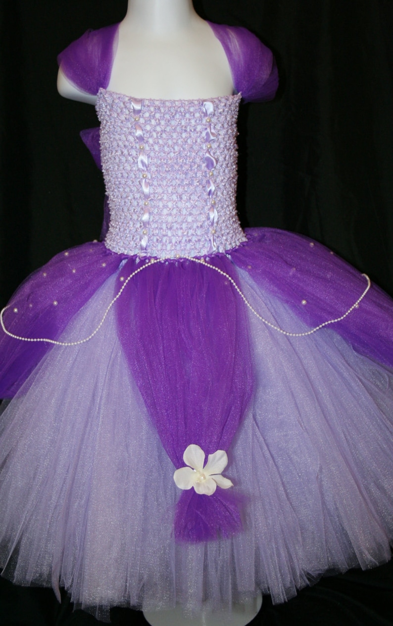 Princess Tutu Dress Sofia The first tutu dress Princess Sofia The First Tutu Dress
