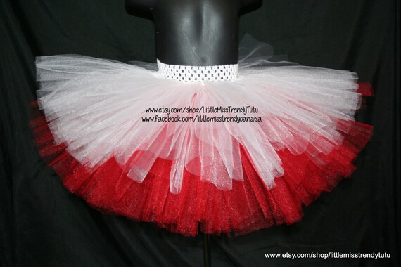 childrens red tutu skirt