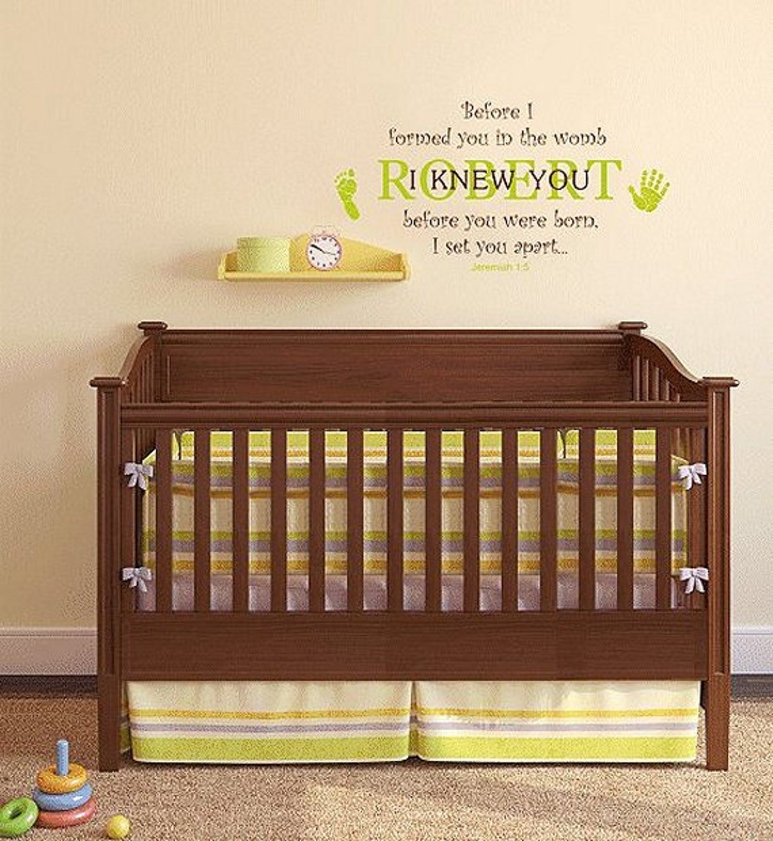 Jeremiah Verse Wall Stencil Bible Verse Stencil for Walls Etsy