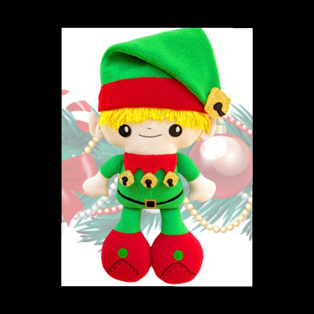 big stuffed elf