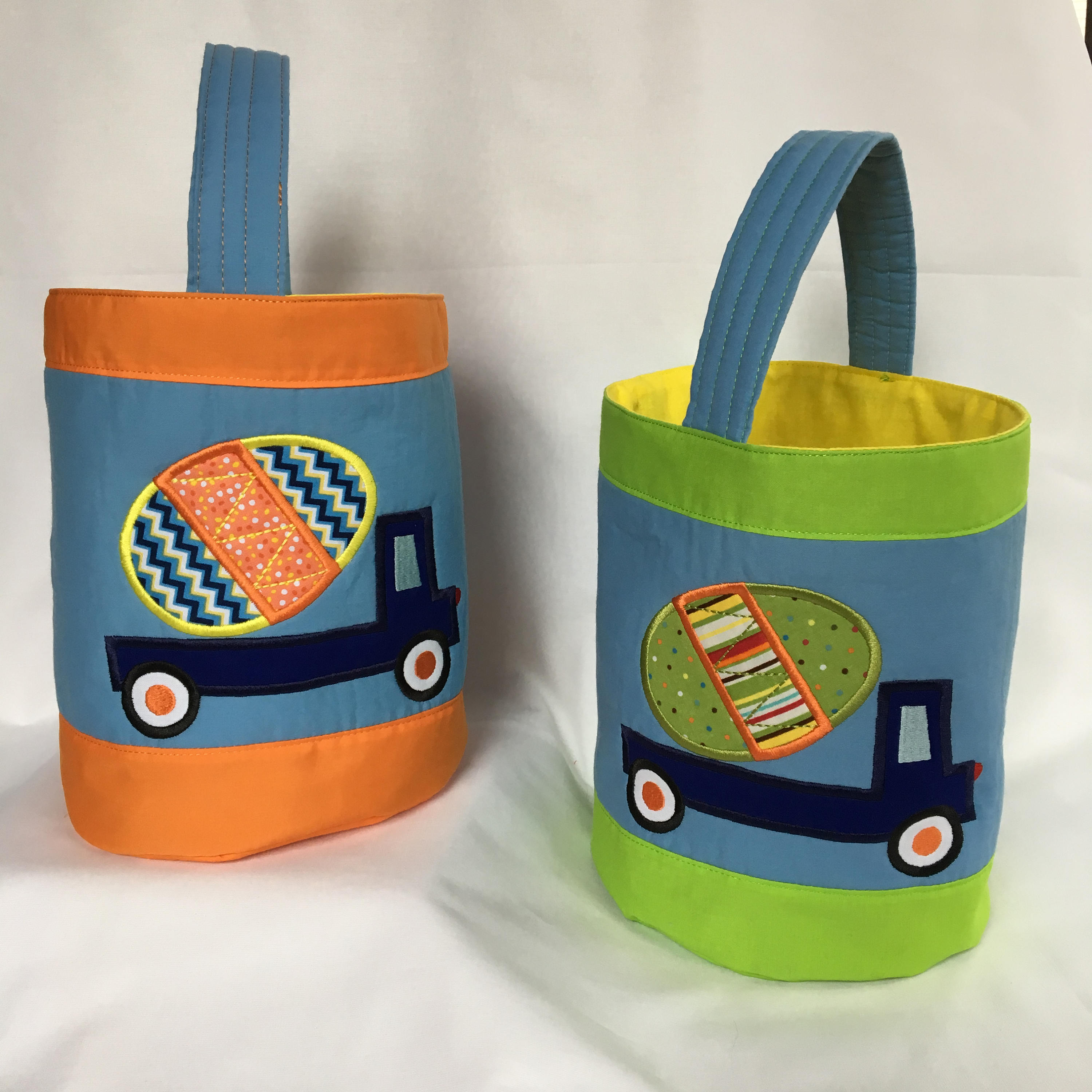 Easter Basket Personalized Easter Basket Truck & Egg Etsy