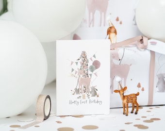 Woodland Gift Wrap Sheets And Gift Tags