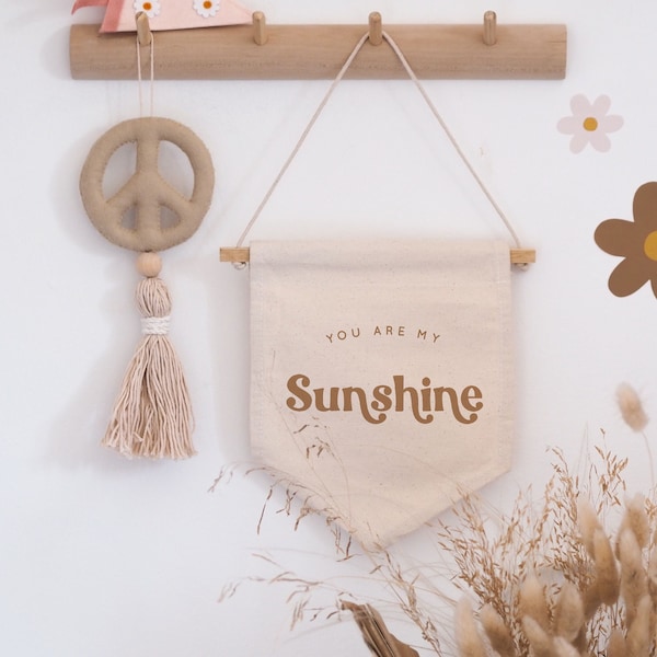 You Are My Sunshine Hanging Banner