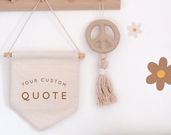 Custom Quote Hanging Banner