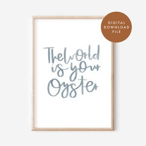 Under The Sea Art - JPG File, Digital Download only, Printable