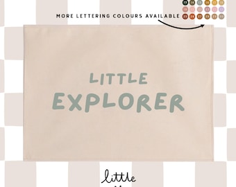 Little Explorer banner fun font 70x50cm more lettering colours available