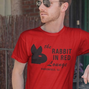 Hase in Rot Lounge - Michael Myers Halloween Film Unisex T-Shirt in SCHWARZ oder ROT