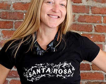 Women's Santa Rosa V-Neck T-Shirt Sizes Sm - XL