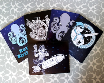 Greeting Cards - Set of Five