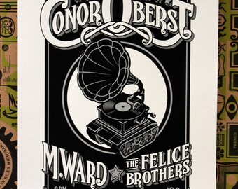 Conor Oberst Poster - Phoenix Theatre Petaluma California