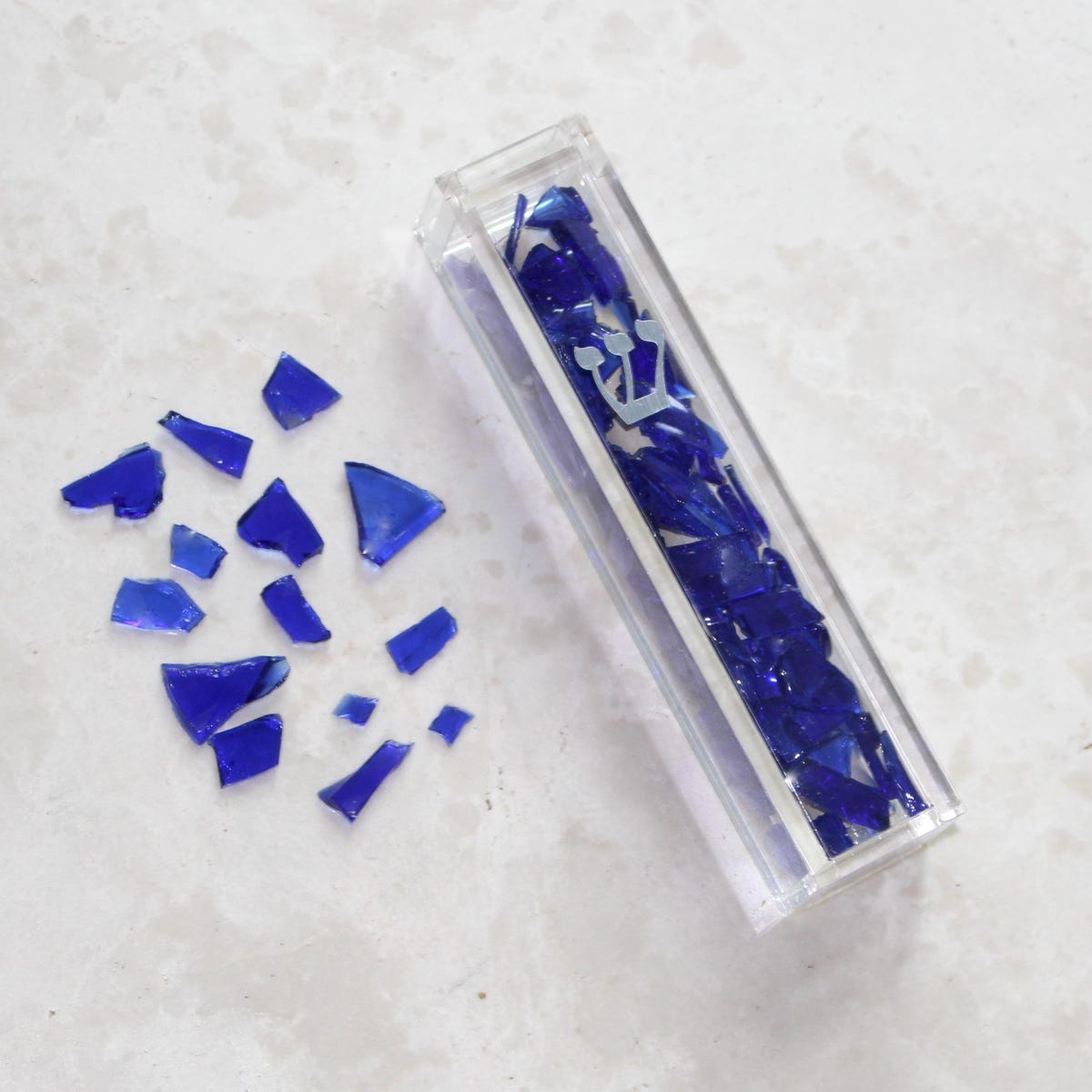 Jewish Mezuzah Case for Your Broken Glass Shards Under the Chuppah, You Fill - Etsy