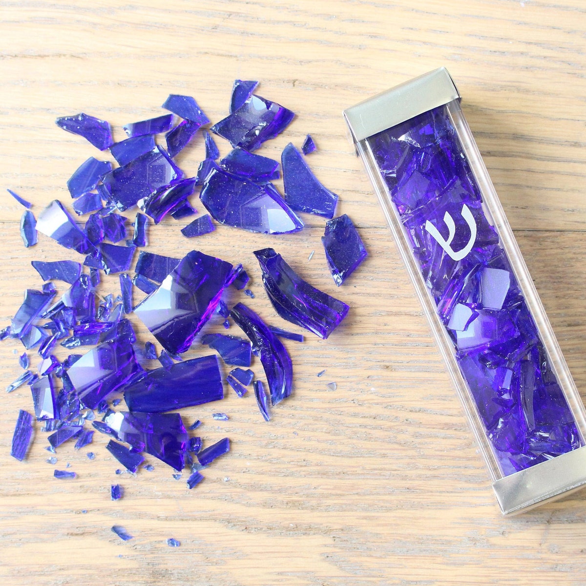 Jewish Mezuzah Case Handmade for Your Broken Glass Shards Under the Chuppah, You Fill - Etsy