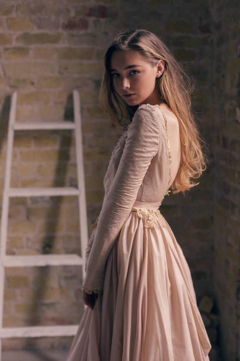 ball gown open back