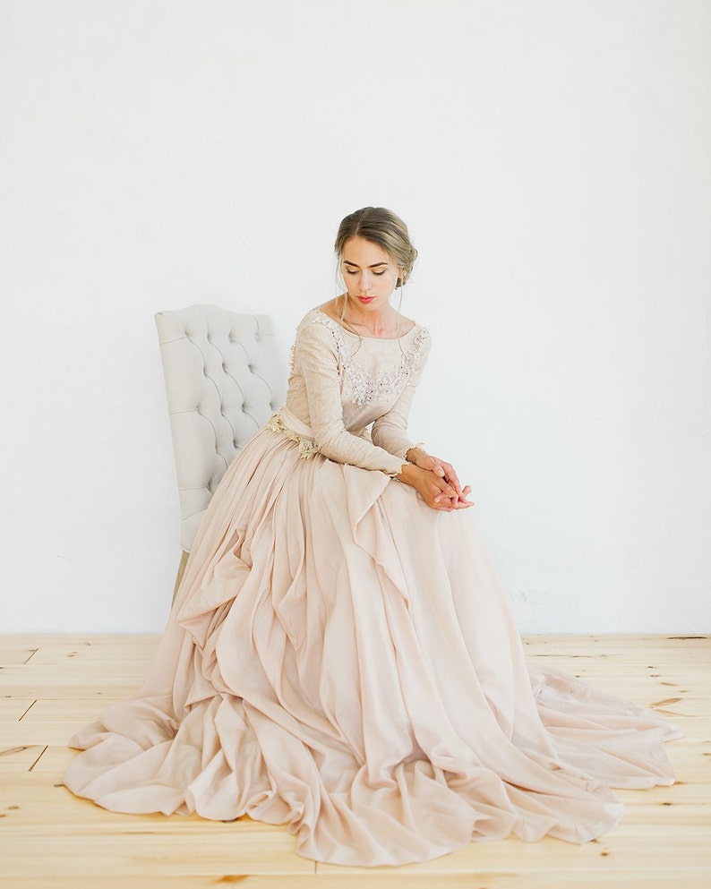 ball gown open back