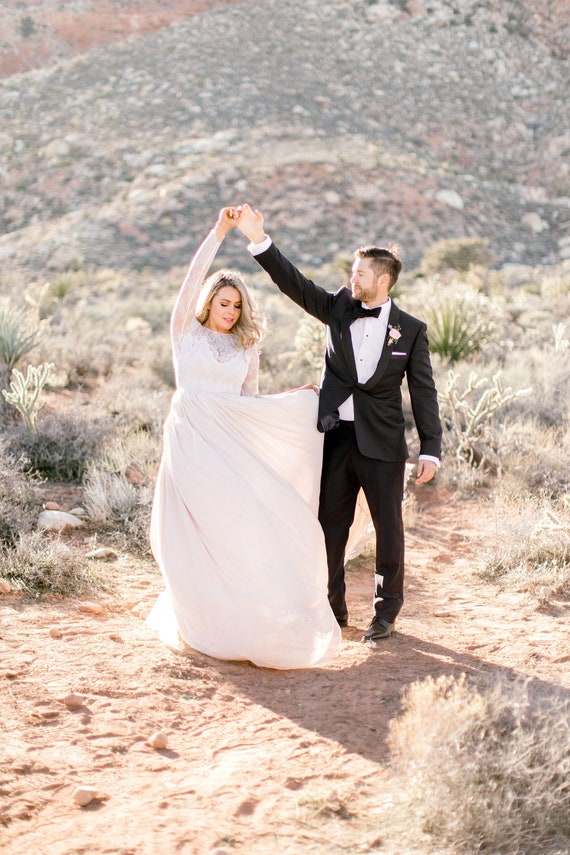 Plus size illusion neckline wedding dress, ball gown wedding dress for a curvy bride, long lace sleeve size-inclusive wedding dress Plus size illusion neckline wedding dress, ball gown wedding dress for a curvy bride, long lace sleeve size-inclusive wedding dress