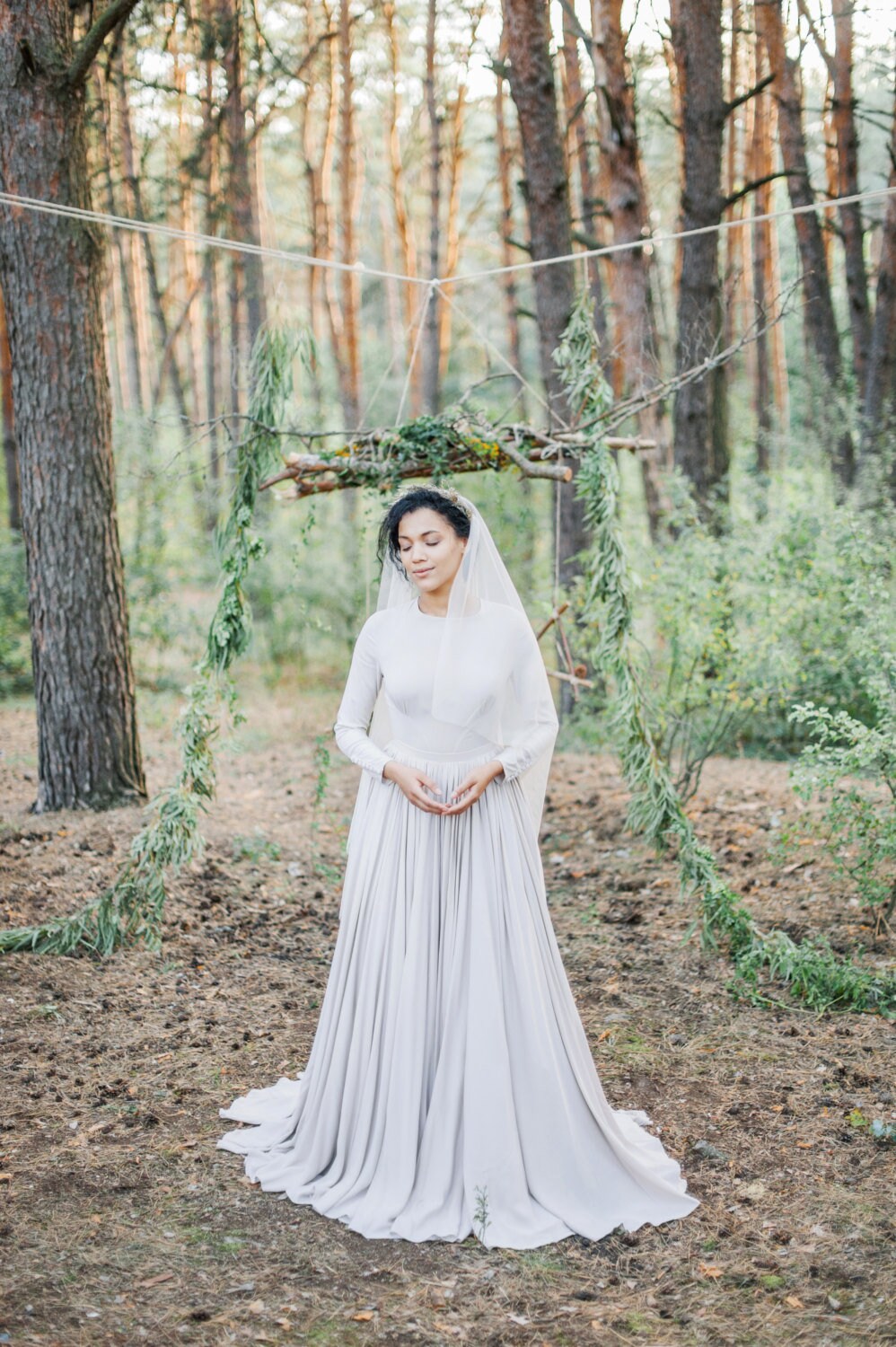 cotton wedding dress