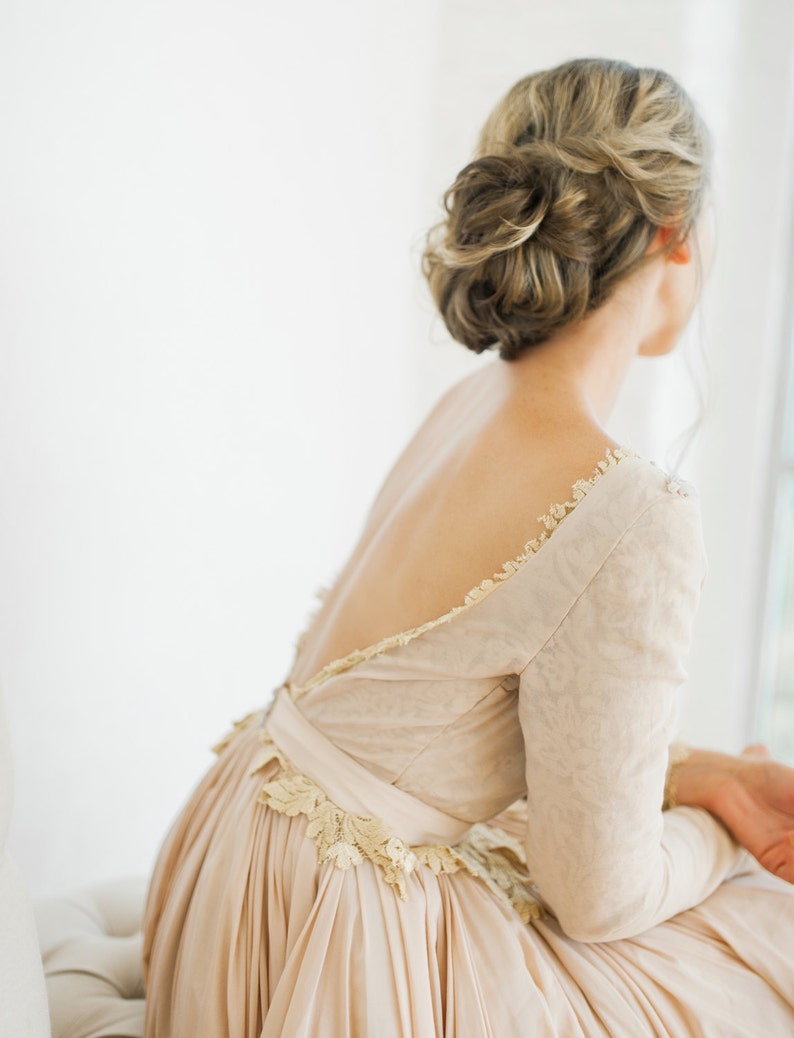 ball gown open back