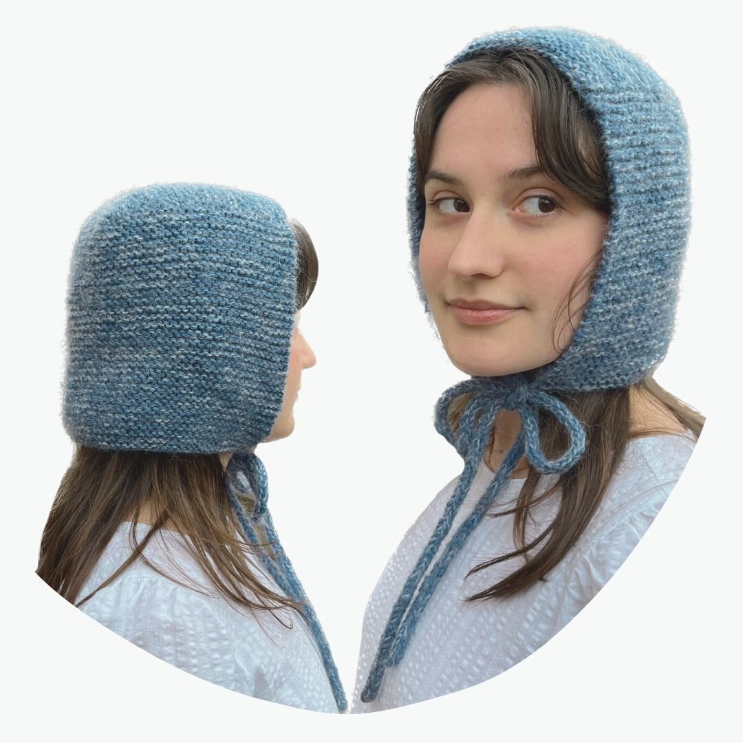 Basic Bonnet Knitting Pattern - Etsy