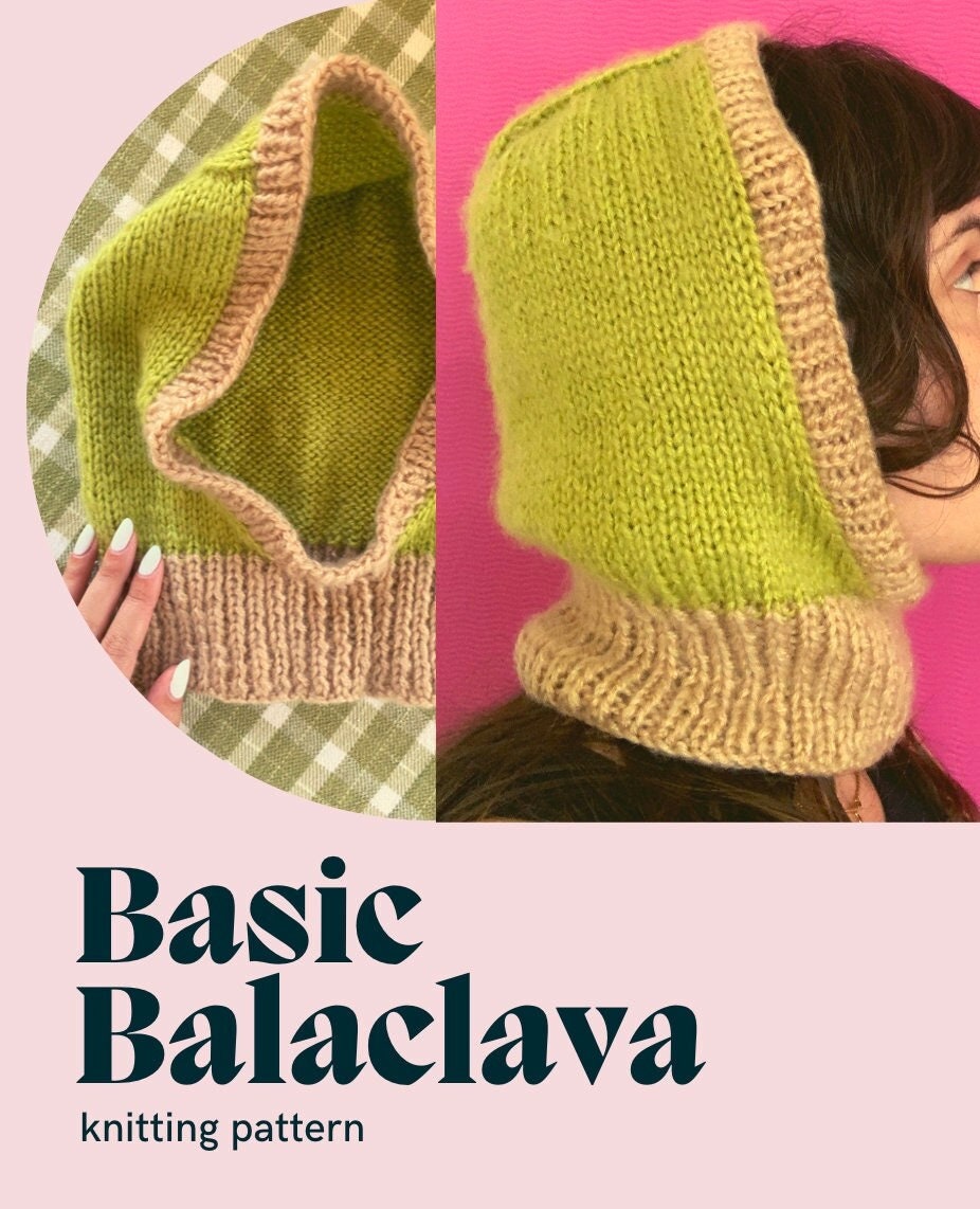The Ultimate BALACLAVA on Addi / Sentro Knitting Machine Balaclava