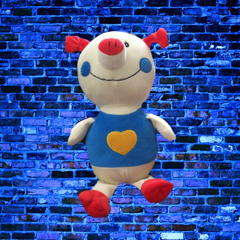 Vintage Piggy Pig King Plush Stuffed Animal 1980s Favorite Etsy