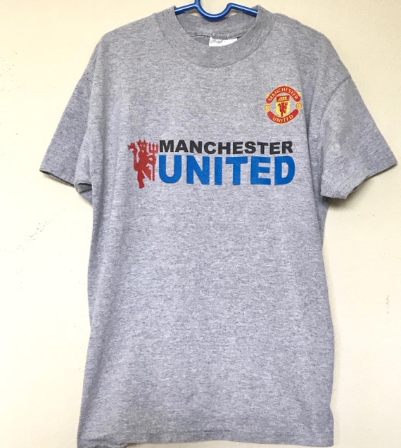 Buy Vintage Soccer Shirts United Gray Online India - Etsy