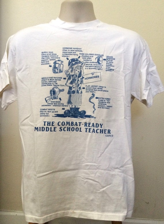 Vintage Medium T shirts for Teachers Middle School