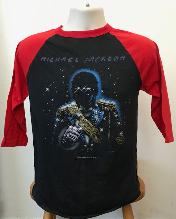 Authentic 1984 Michael Jackson Concert T shirt Vin