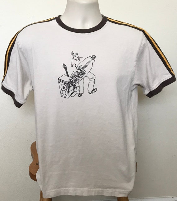 Vintage Surf T shirts Ringer T shirts vintage Med… - image 1