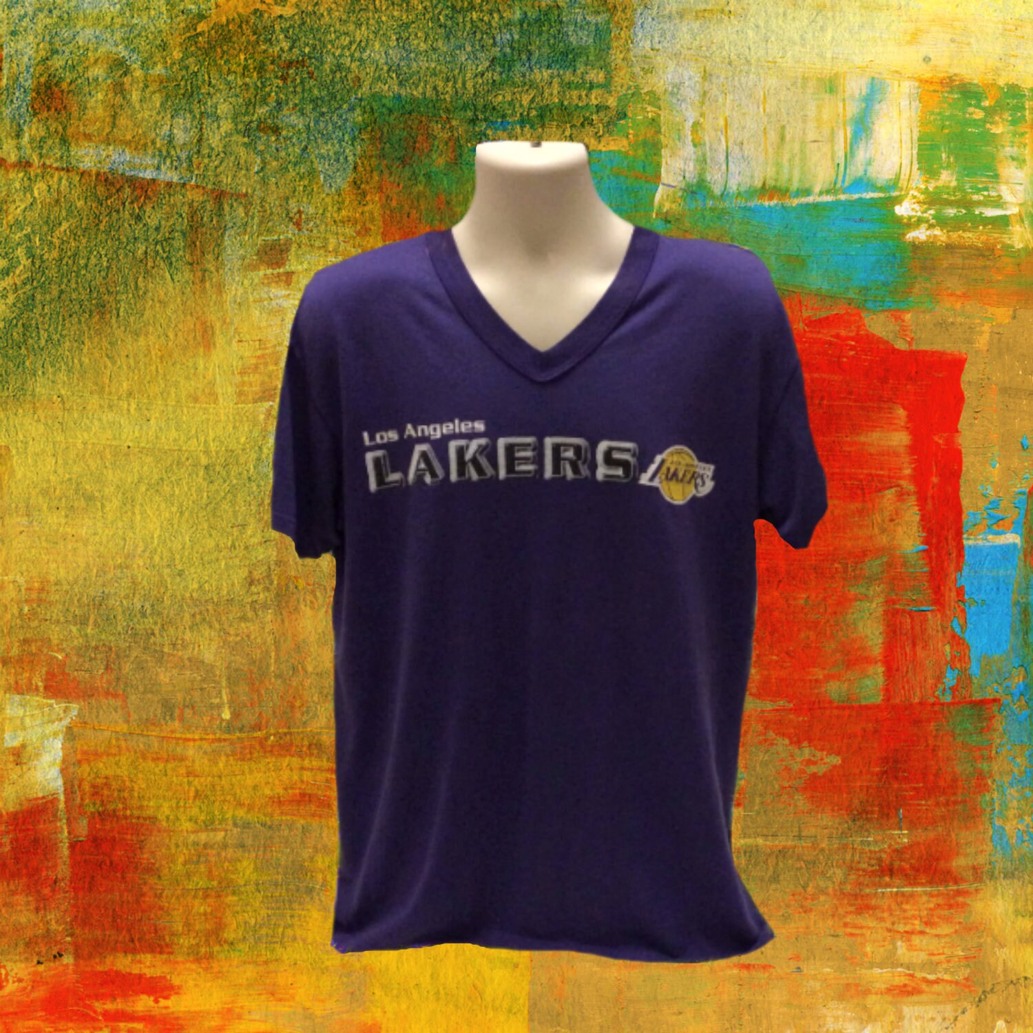 retro lakers shirt