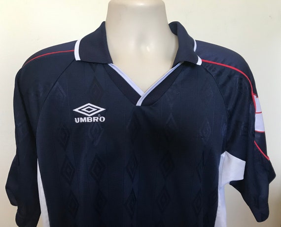 1990s Umbro Soccer Jersey Adult XL Soccer Jerseys Red White and Blue Jerseys Great Condition Etsy Australia