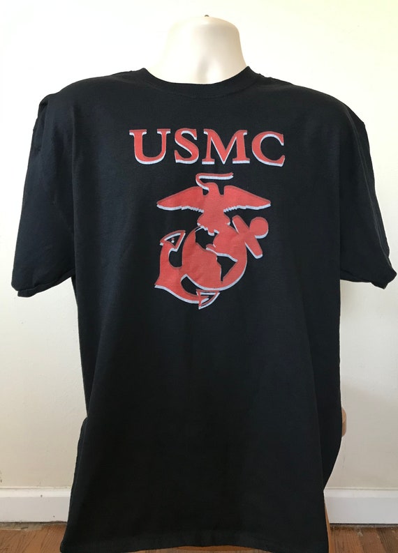 USMC Marine Corps T Shirts XL Military T Shirts USMC Graphic T - Etsy
