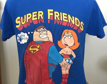 Family Guy T shirts Super Friends with Benefits 