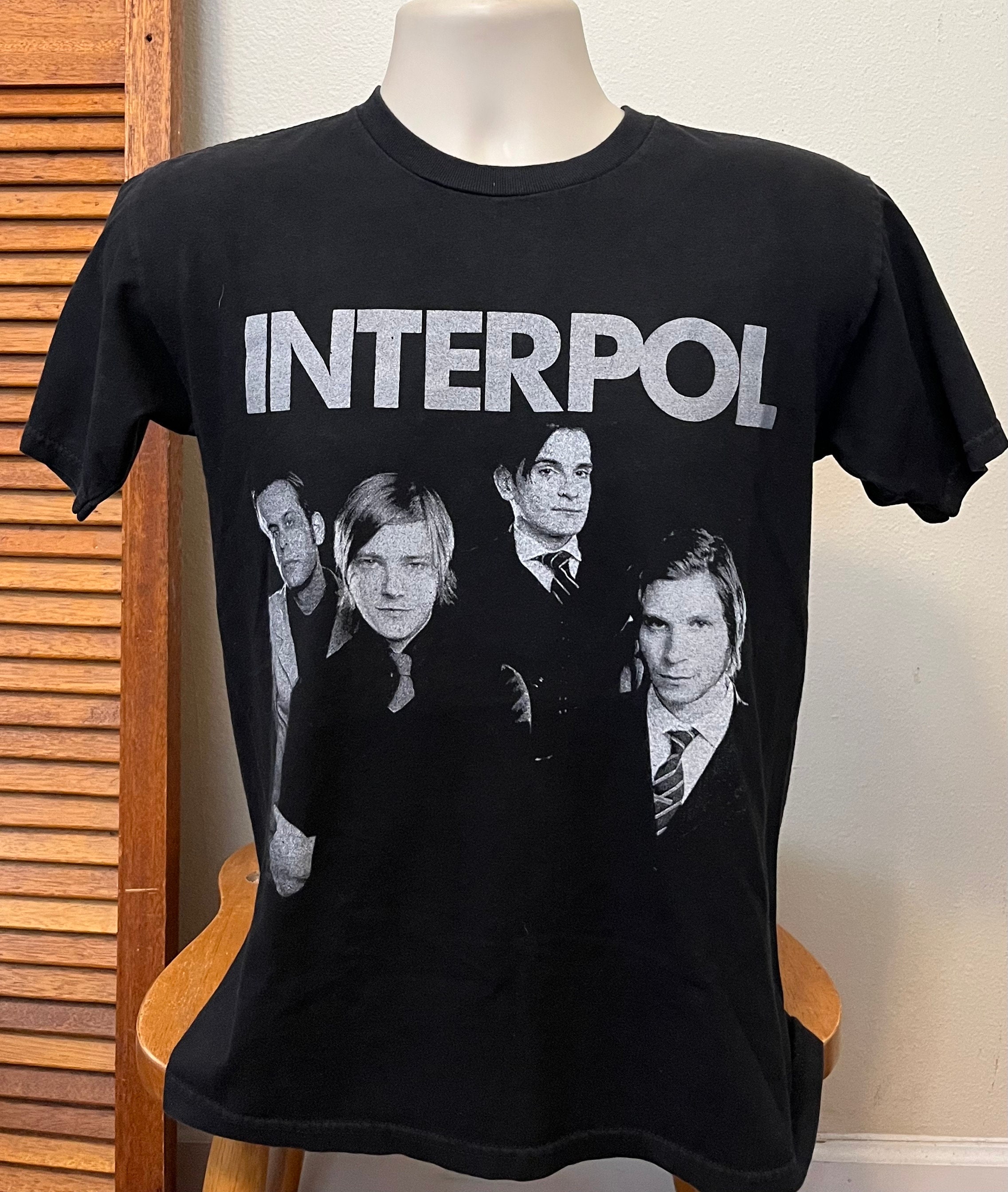 Interpol Authentic Concert T Shirt 2007 our Love to Admire tour Adult Small Etsy