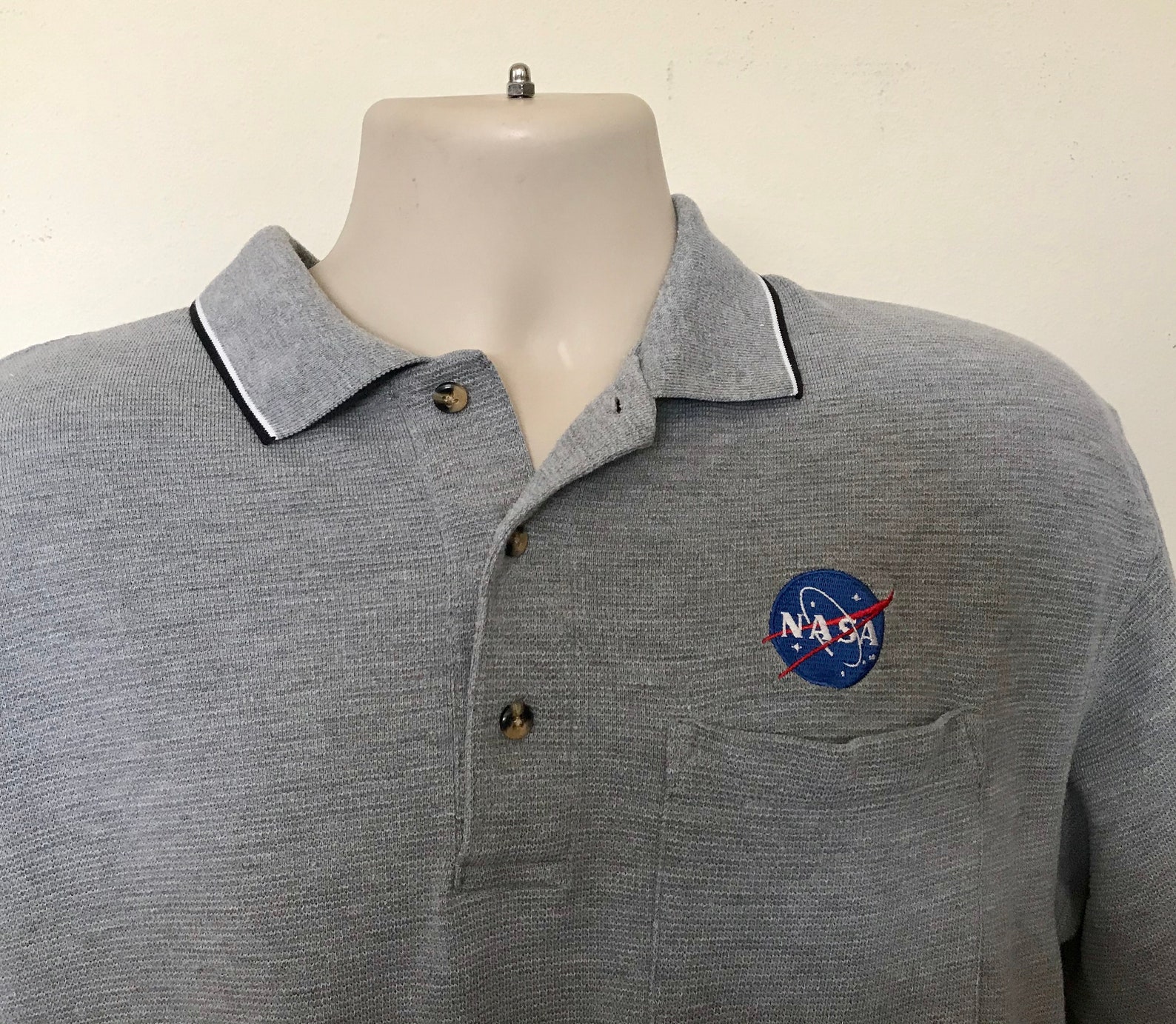 NASA Shirts Mens Vintage Shirts Vintage Polo Shirts Mens - Etsy UK