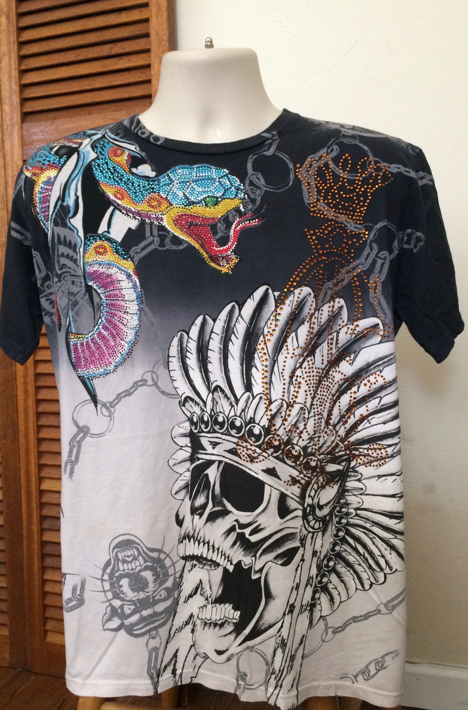 Vintage Christian Audigier T Shirts 