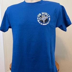 Vin Scully GOAT Dodgers T shirt Alstyle Small