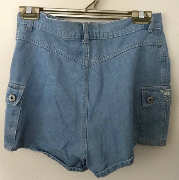 1980s/1990s Vintage Guess Shorts Denim Jeans Shor… - image 3