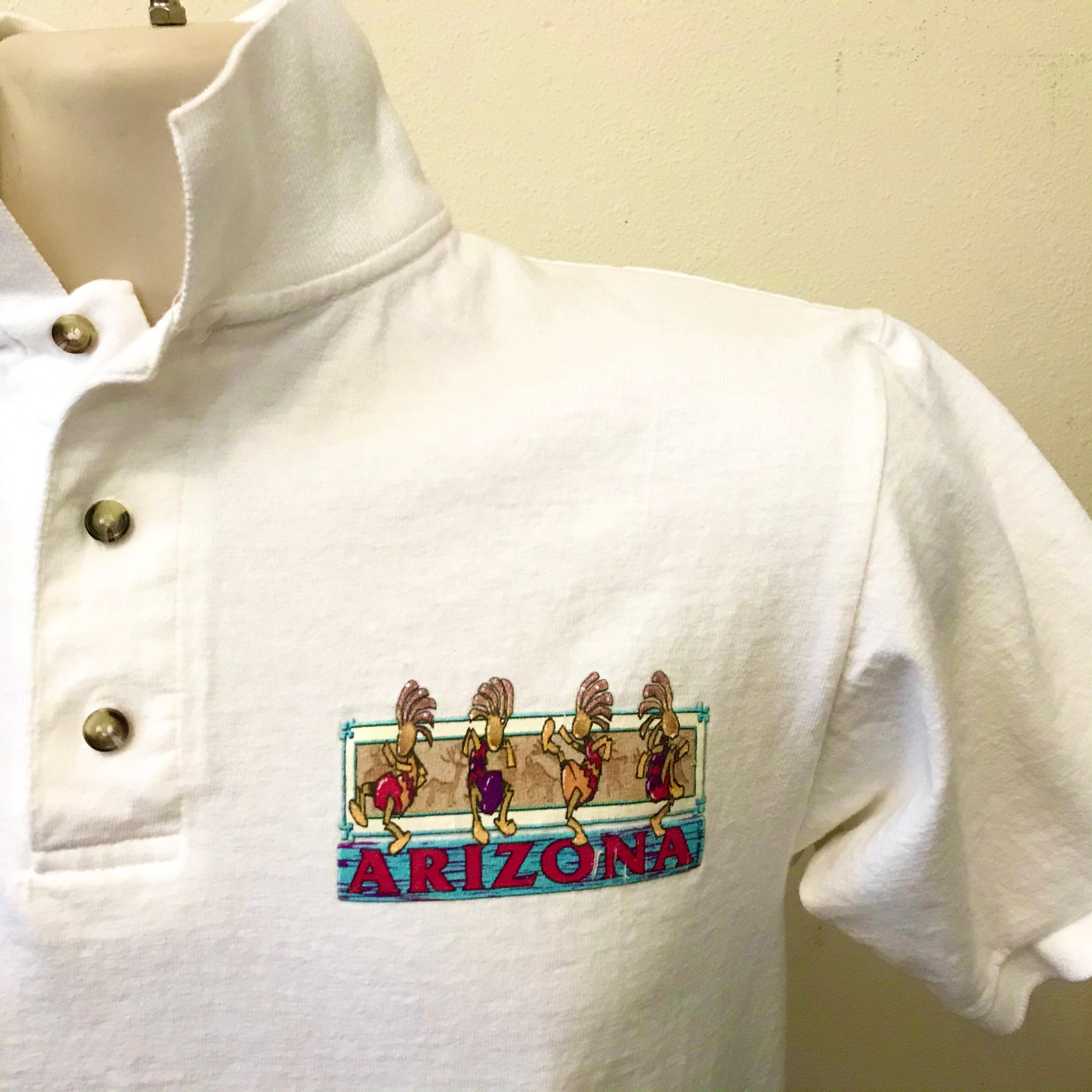 Arizona Vintage Polo Shirts Vintage Collared Shirts Mens Vintage
