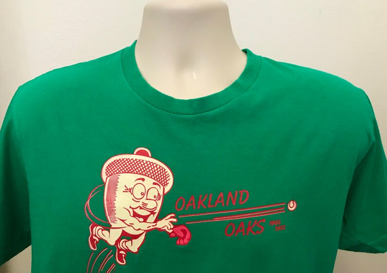 Oakland Oaks Baseball T Shirt Vintage Sports T Shirts Etsy