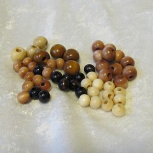 Choose your own wood bead paternoster prayer beads image 2