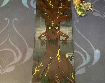 Tree monster bookmark