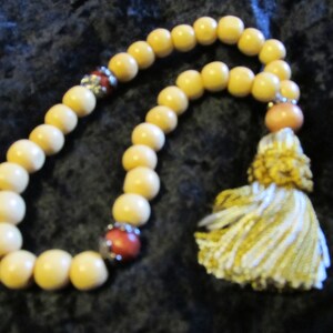 10mm wood bead paternoster prayer beads image 2