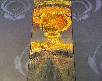 Mushroom cloud bookmark