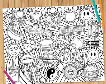 NYC Coloring Sheet