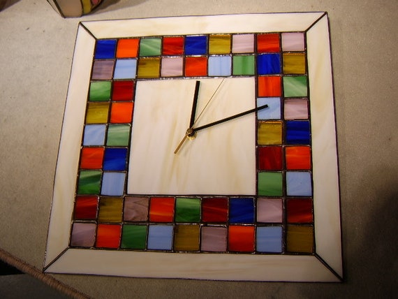 Patterns for Clocks Mirrors & Frames Stained Glass Wall Decorations 